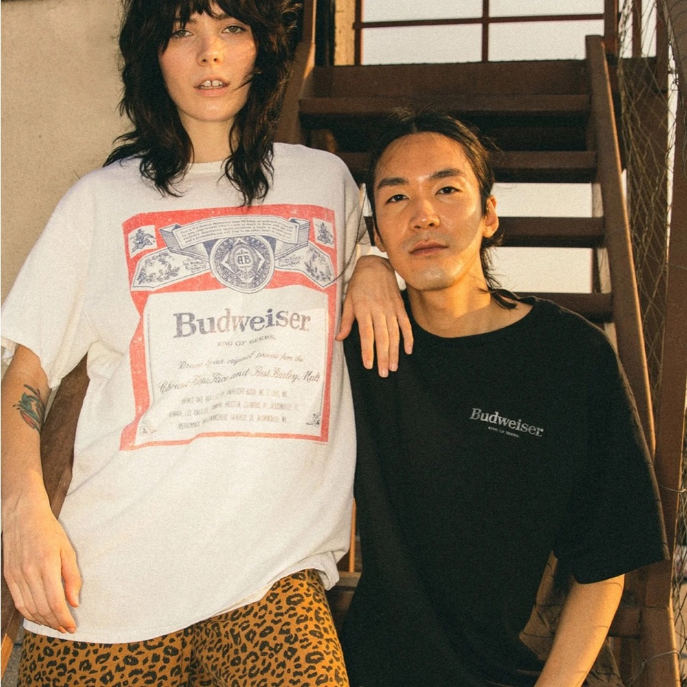 Budweiser junk food tee